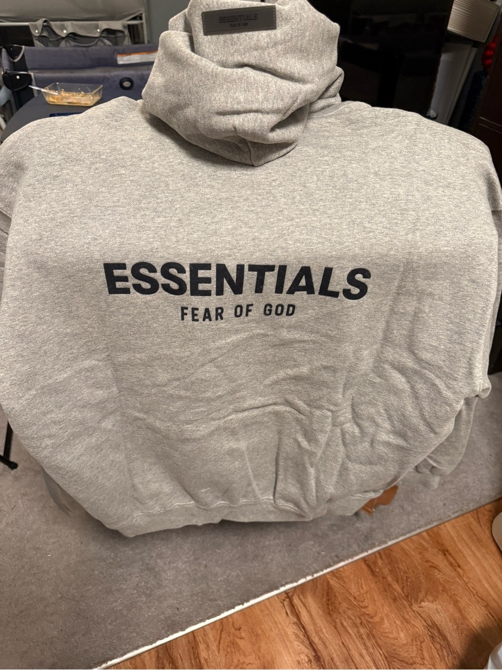 Fear of God Essentials Hoodie Gray Medium NWT